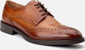 base Mens Pocket Mens Brogues - Brown - Size: 11