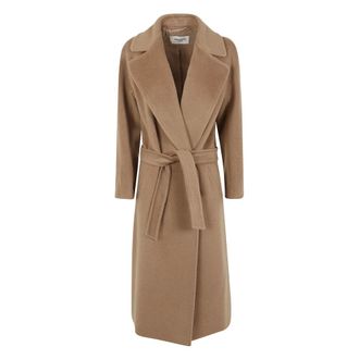 Max Mara Jassen, Dames, Beige, S, Wol, Tempera Jas