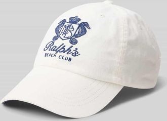 Polo Ralph Lauren Basecap mit Label Stitching in Weiss, Gr&ouml;&szlig;e 1