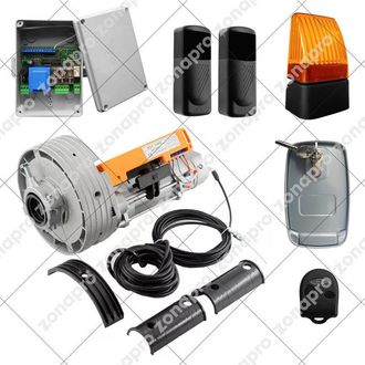 Pierre Cardin Kit Completo Persianas Persianas Enrollables Motor De Garaje 180kg 230v