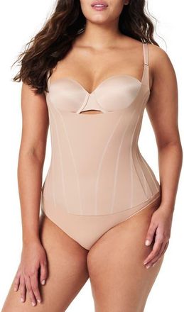 Spanx SPANXsculpt TotalContour Open Bust Camisole in Natural Bronze at Nordstrom, Size X-Small