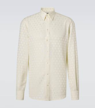 Dolce & Gabbana DG silk shirt