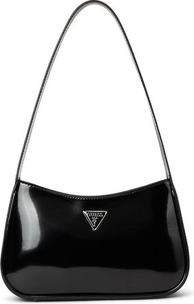 Guess Arnela Top Zip Shoulder Bag Shoulder Womens Handbags Black 1, Polyurethane