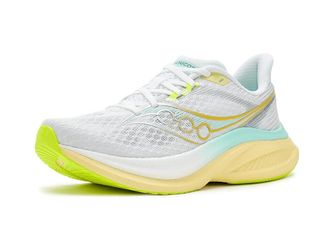Saucony Endorphin Speed 5 Womens Running Shoes White/Tender : 10.5 B - Medium, Leather