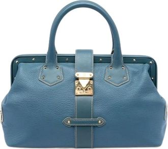 Louis Vuitton Pre-owned Handbags, female, Blue, Size: ONE SIZE Pre-owned LIngenieux PM