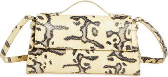 Proenza Schouler Tate Snakeskin Embossed Clutch in Resin Multi at Nordstrom