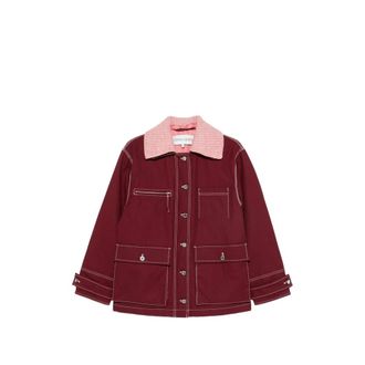 Stine Goya Contrast-stitch Multi-pocket Jacket