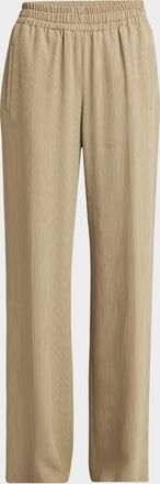 Golden Goose Journey Pinstripe Pull-On Pants
