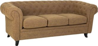 Wanderlust Deco Sofá beige 199x82x76h cm