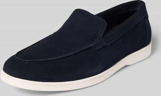 Jack & Jones Jack & Jones Loafer aus echtem Wildleder Modell Suede in Marine, Gr&ouml;&szlig;e 40