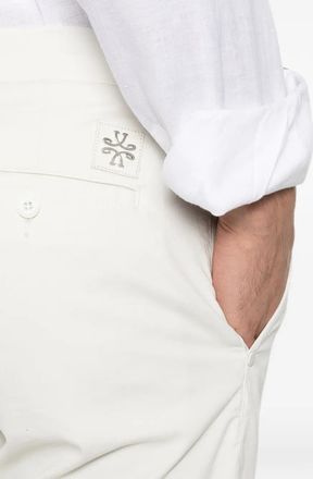Jacob Cohen Mens Logo-Plaque Chino Shorts Ss26 M