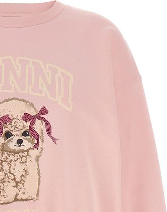 Ganni Ganni Organic Cotton Womens Sweatshirt