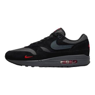 Nike Nike Mens Air Max 1 Shoes, Black/Anthracite, 10.5 UK