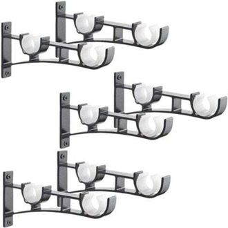 OEM Soportes De Barra De Cortina De Metal De Alta Resistencia, Soportes De Barra De Cortina, Soportes De Barra De Cortina Dobles, Soportes De Cortina, Sop