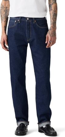 Levi's 501 Original Straight Leg Jeans in New Selvedge Rinse 1 at Nordstrom, Size 33 X 32