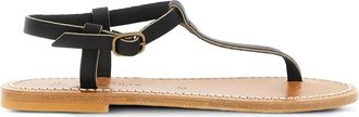 K.Jacques Petrone leather buckle sandals - women - Calf Leather/Calf Leather/Calf Leather - 39 - Black