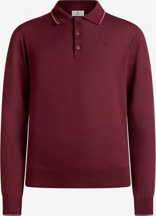 Etro Feiner Polo-Pullover aus Baumwolle und Seide Pegaso