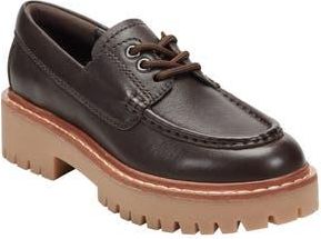 Marc Fisher Nerida Platorm Derby in Dark Brown at Nordstrom Rack, Size 6