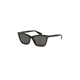 Gucci Zonnebrillen - Dames - Accessoires - Zwart - Maat: 56 MM