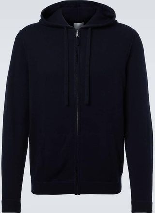 Allude Felpa in lana e cashmere con zip