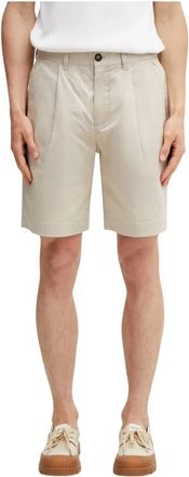 Barbour Gekreukte shorts - Heren - Korte Broeken - Beige - S - Katoen - Korte Broeken