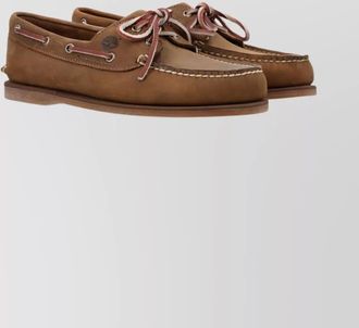 Timberland two eye moc toe boat loafers