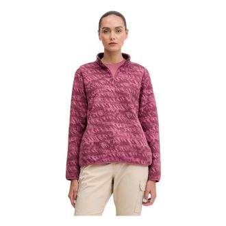 Jack Wolfskin Big Sky HZ - Dames - Fleece jassen - Roze - L - Wol - Fitness
