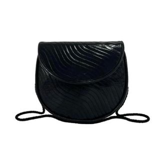Saint Laurent Pre-owned Vintage Pochette Schoudertas - Dames - Pre-owned - Zwart - Maat: ONE Size Leer