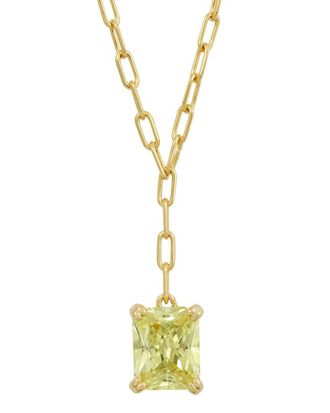 Savvy Cie Jewels 18K Plated Y Necklace