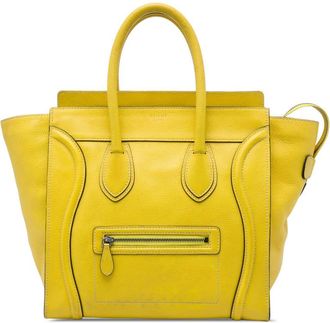 Celine Pre-owned Celine Mini Grained Calfskin Luggage Tote Ladies WIYDM97UQYCNNF0O