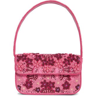 Staud Tommy Beaded Shoulder Bag in Blossom Garden Party at Nordstrom