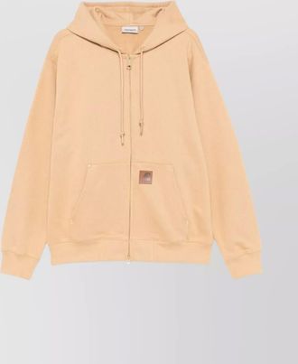 Carhartt Work in Progress drawstring hood cotton hoodie with pockets