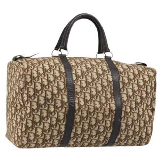 Dior Pre-owned Weekend Bags, female, Brown, Size: ONE SIZE Pre-owned Boston Bag
