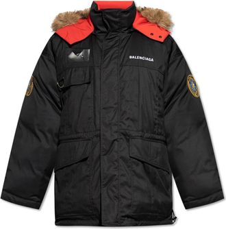 Balenciaga Omkeerbaar ge&iuml;soleerd jack - Heren - Winterjassen - Zwart - L - Leer - Jassen