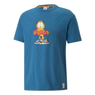 Puma x Garfield Graphic T-Shirt Vallarta Blue 534433-48