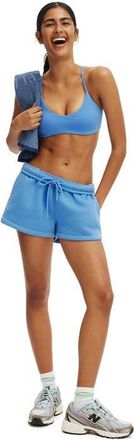 Cotton On Womens Active Plush Classic Mini Short in Ultramarine at Nordstrom, Size Xx-Small