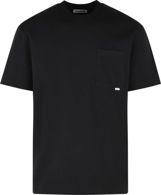Jil Sander Black Cotton T-Shirt