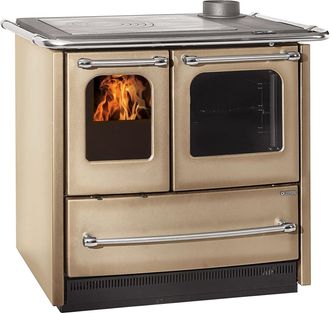 Nordica Cucina Legna Nordica 7,5 Kw Sovrana Easy Evo 2.0 Cappuccino