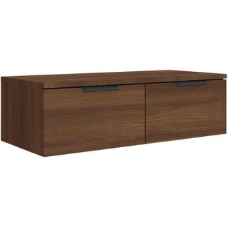 vidaXL Wall Cabinet Brown Oak 68x30x20 cm Engineered Wood Vidaxl