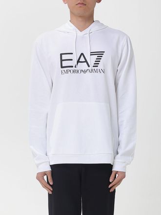 Emporio Armani Felpa con cappuccio EA7 in cotone con logo