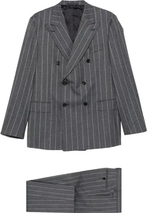 Caruso Pinstriped Double-breasted Suit
