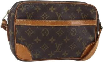 Louis Vuitton Pre-owned Cross Body Bags, female, Brown, Size: ONE SIZE Pre-owned Cross Body Bag