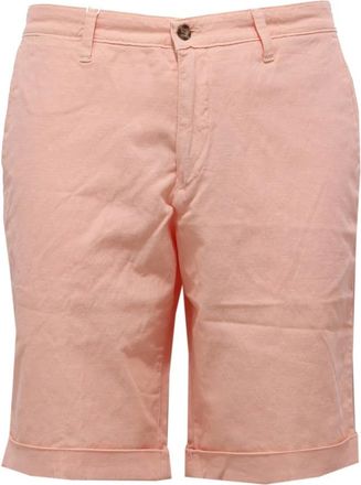 BRIGLIA 1949 Heren, Korte broeken, Roze, Maat: XL Denim