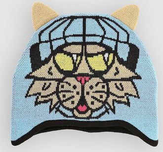 Empyre Trash Cat Beanie blau