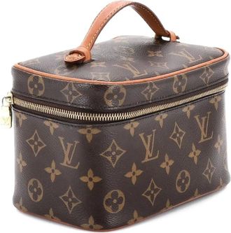 Louis Vuitton Nice Vanity Case Monogram Canvas Mini pouch - women - Fabric - One Size - Brown