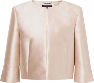 Alberta Ferretti Mujer, Chaquetas, Beige, Talla: M