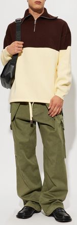 Loewe Cargo Trousers, Mens, Green