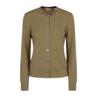 Burberry Cardigans, female, Brown, S, Stylish Jumpers Look 1