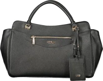Guess Black Polyurethane Womens Womens Bag
