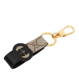 Gucci Pre-owned Porta Chiavi in Tela - - Pre-owned - Donna - Beige - ONE SIZE